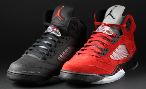 The Raging Bull pack included both A 3M model, as well as a more popular red suede model.